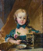 Playing with a Goldfinch Francois Boucher